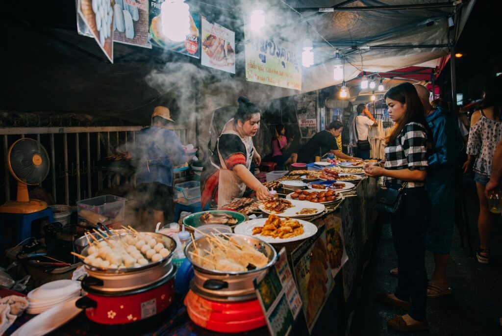 Street food et night markets en Asie du Sud-Est