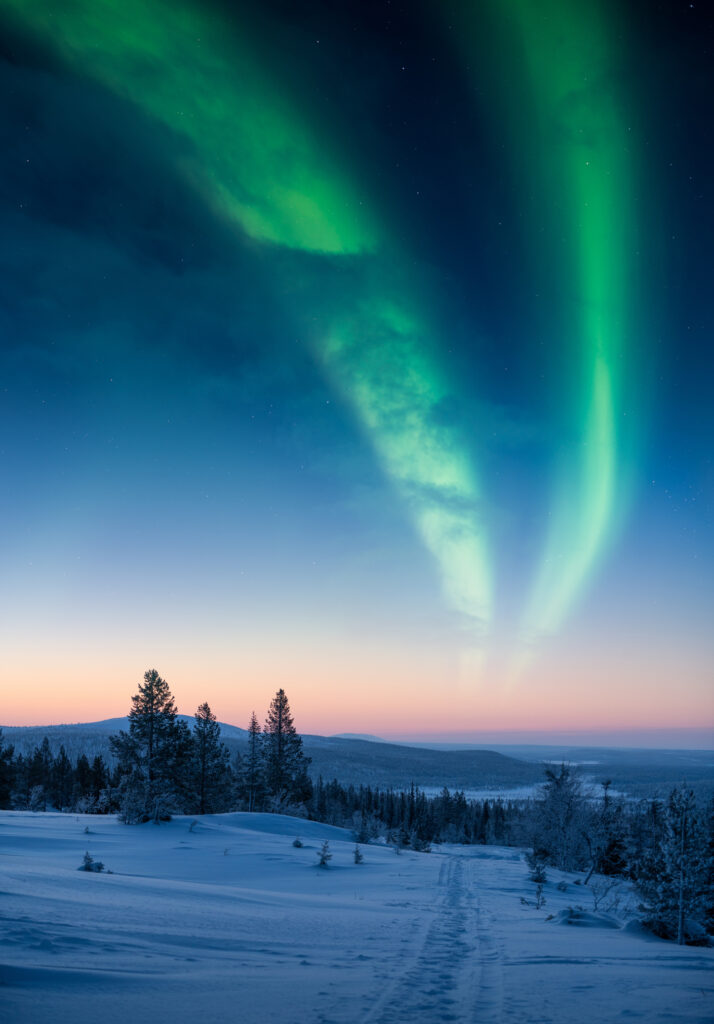 L'appel de la nature en Laponie finlandaise : une aventure hivernale