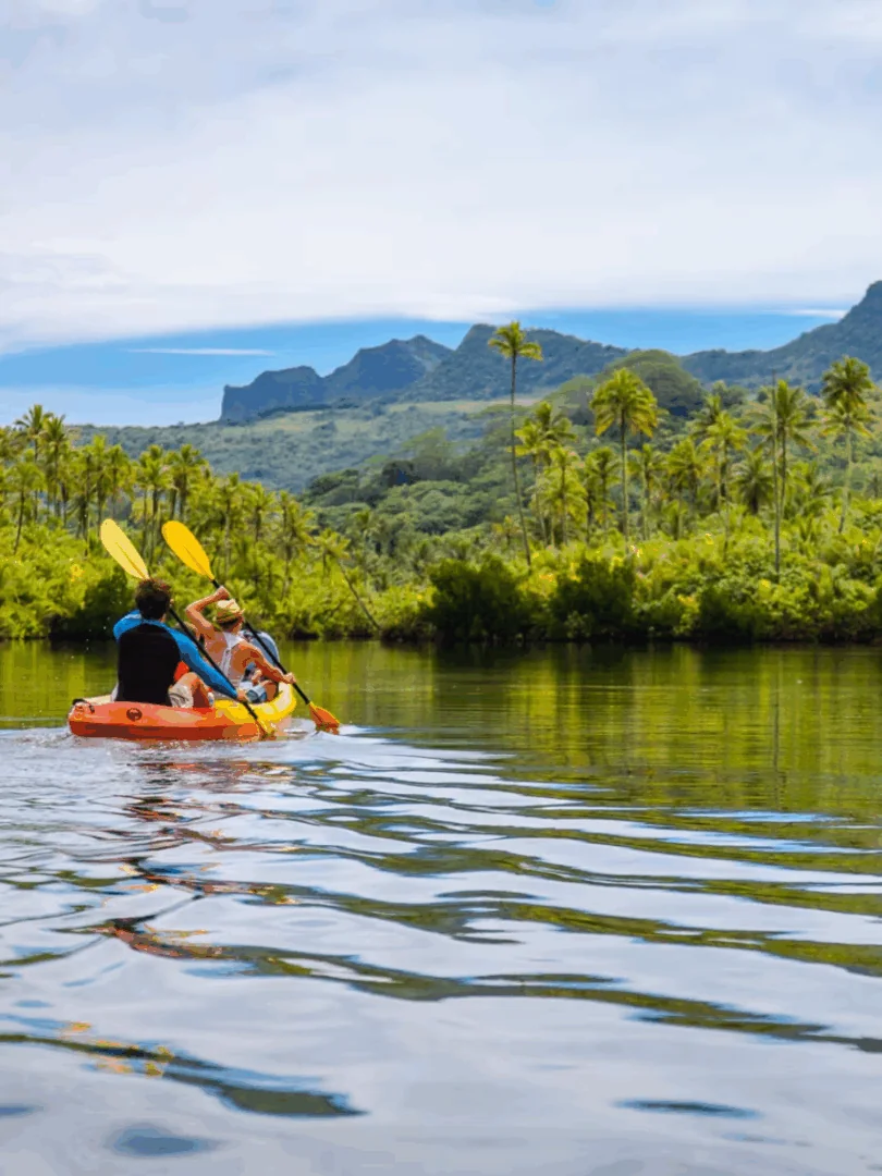 Raiatea : Rivière et légendes