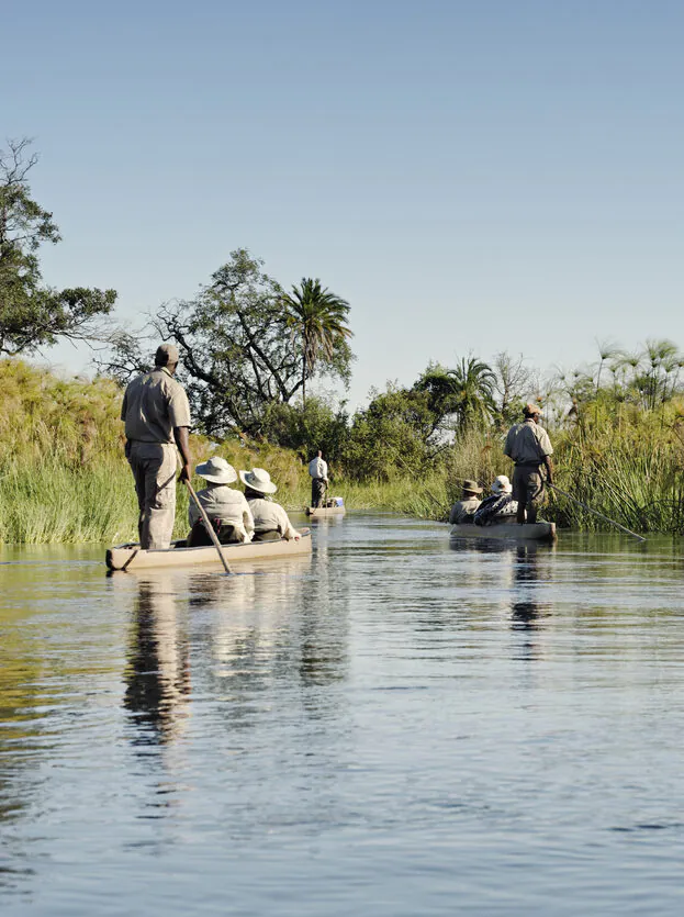 Sitatunga Island - Le delta en mokoro 